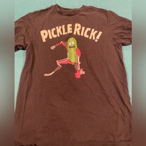 Mens Pickle Rick shirt